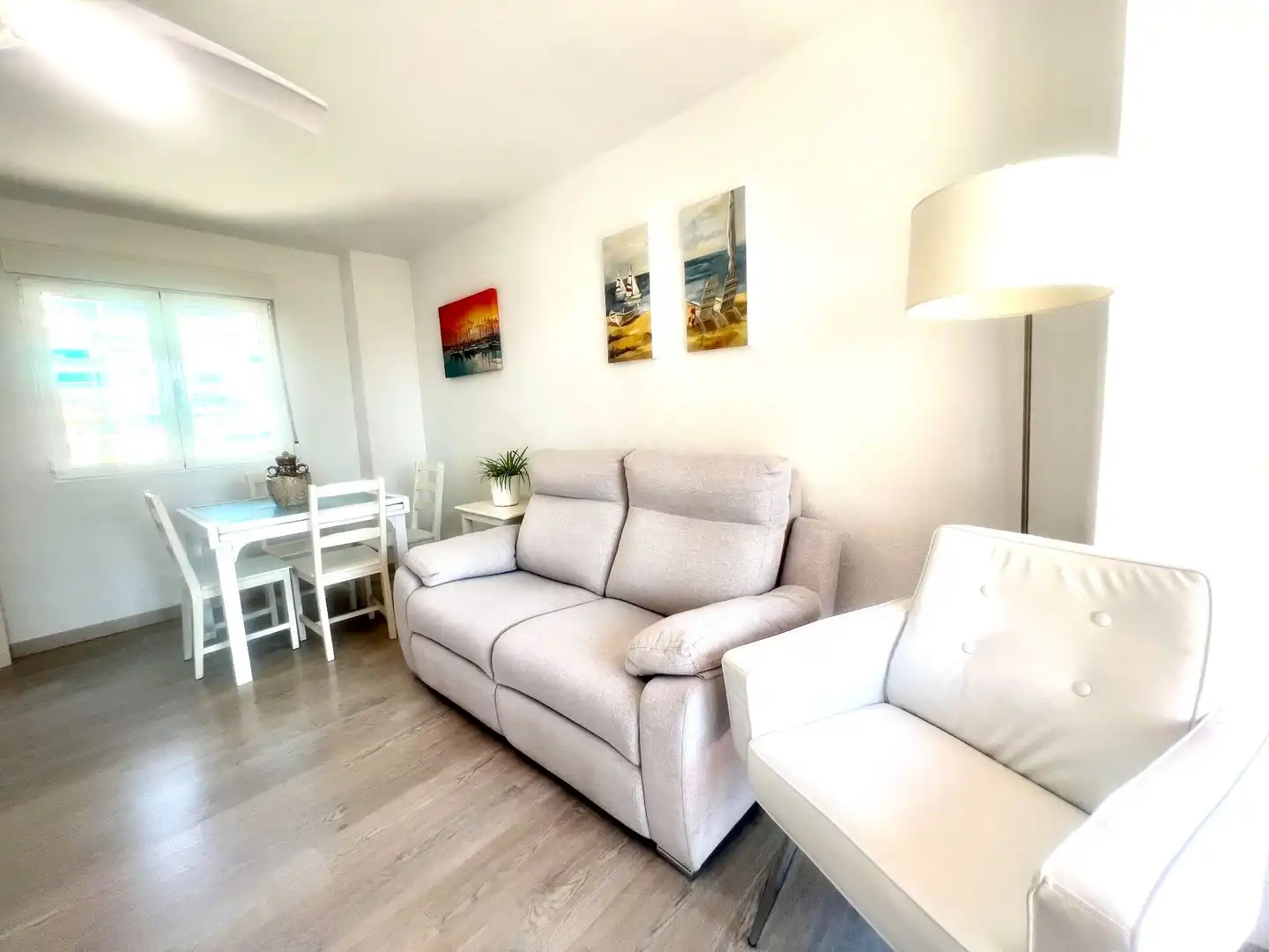 Living room of Flat for sale in Alicante / Alacant  with Air Conditioner, Heating and Terrace