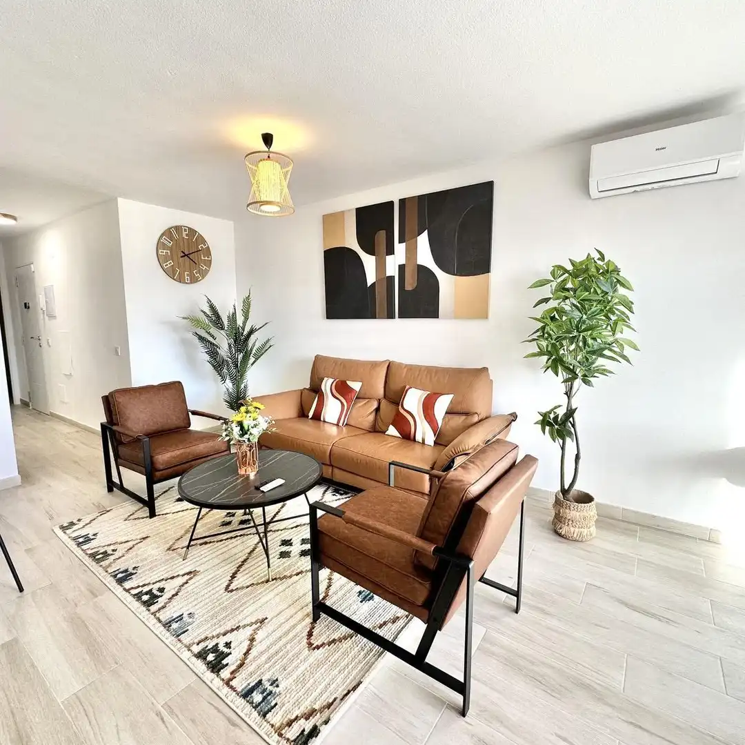 Sala de estar de Piso en venta en Marbella con Terraza