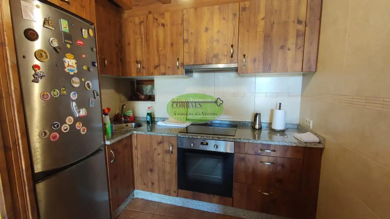 Cuina de Casa o xalet en venda en Vilamarín amb Moblat i Balcó