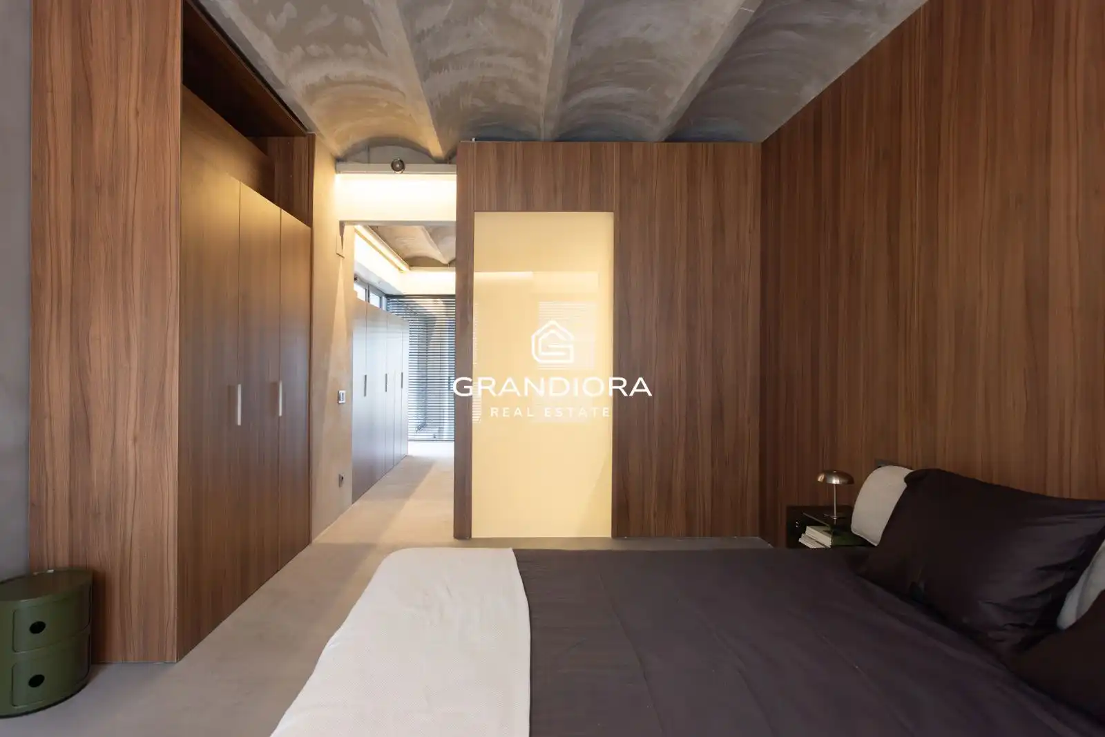 Bedroom of Flat for rent in Barcelona  with Air Conditioner, Terrace and Furnished