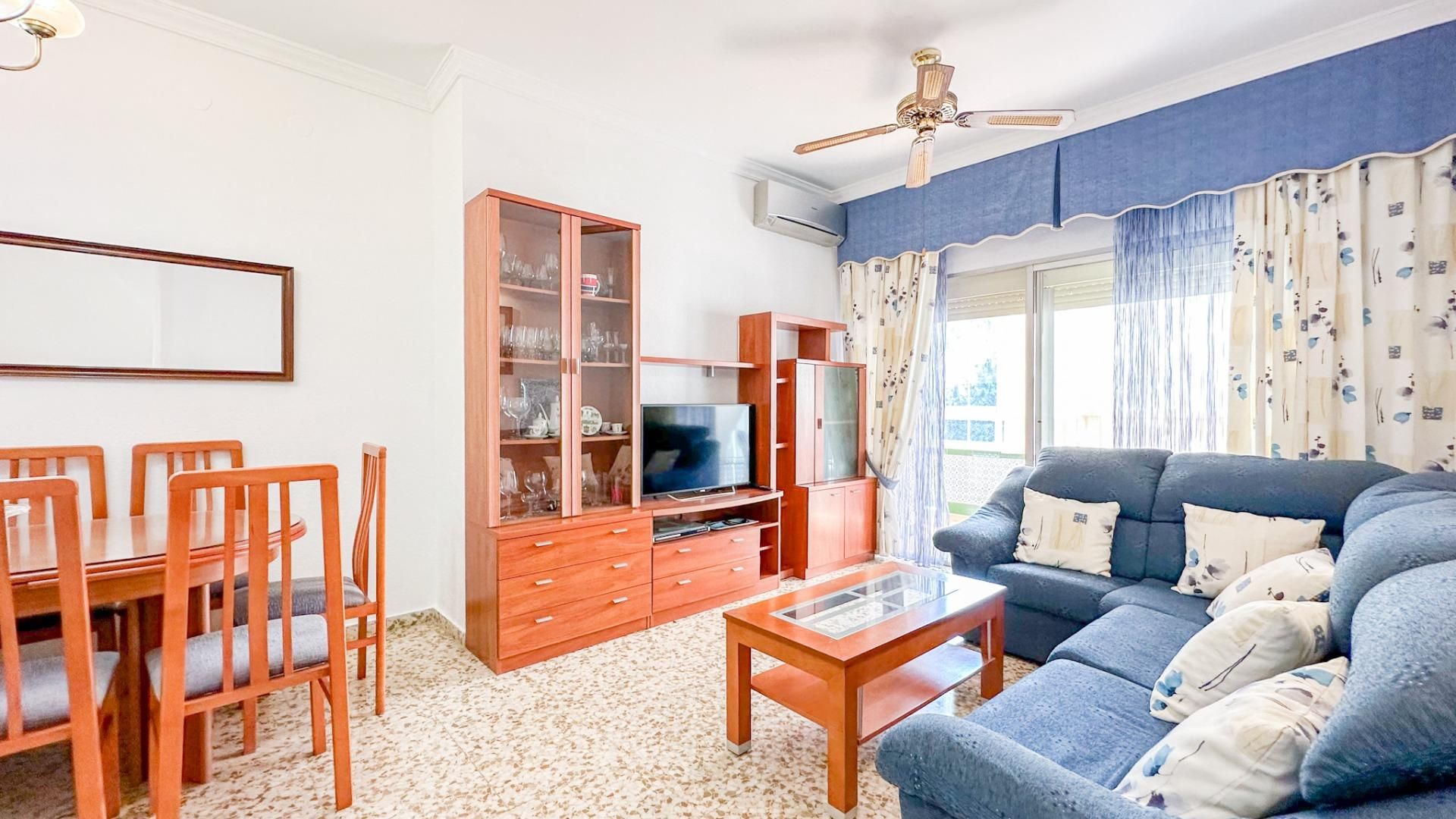 Living room of Flat to rent in Málaga Capital  with Air Conditioner, Heating and Terrace