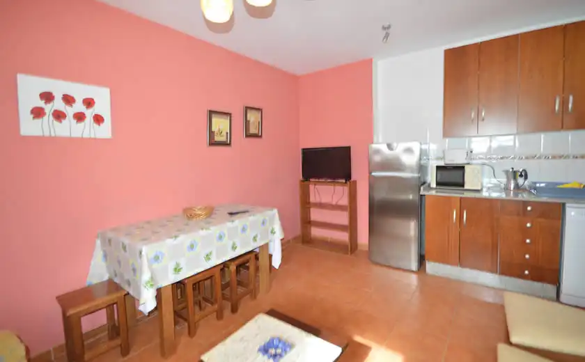 Cocina de Apartamento de alquiler en Llanes con Calefacción, Amueblado y Horno