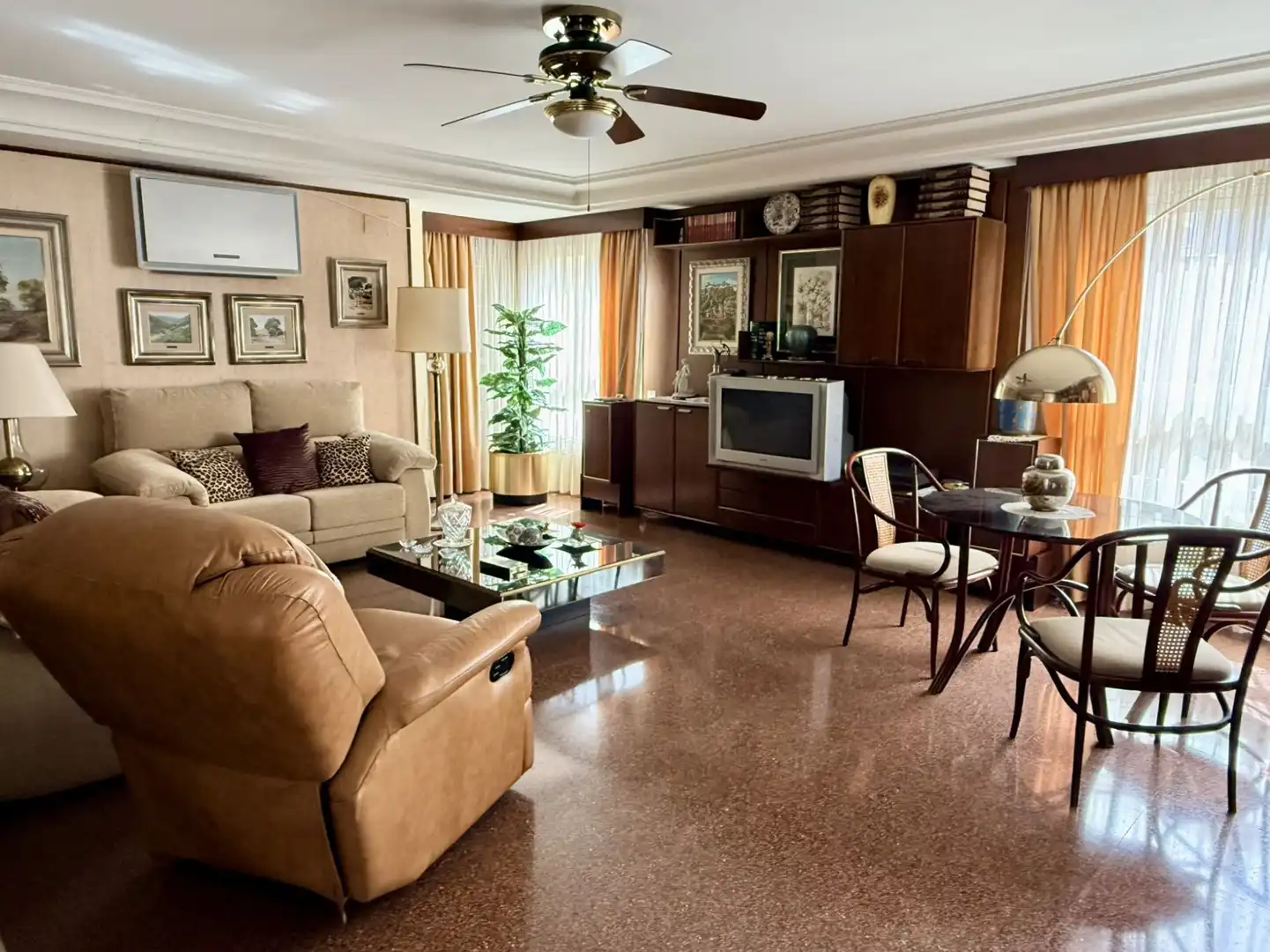 Sala de estar de Piso en venta en Alcoy / Alcoi con Aire acondicionado, Calefacción y Terraza