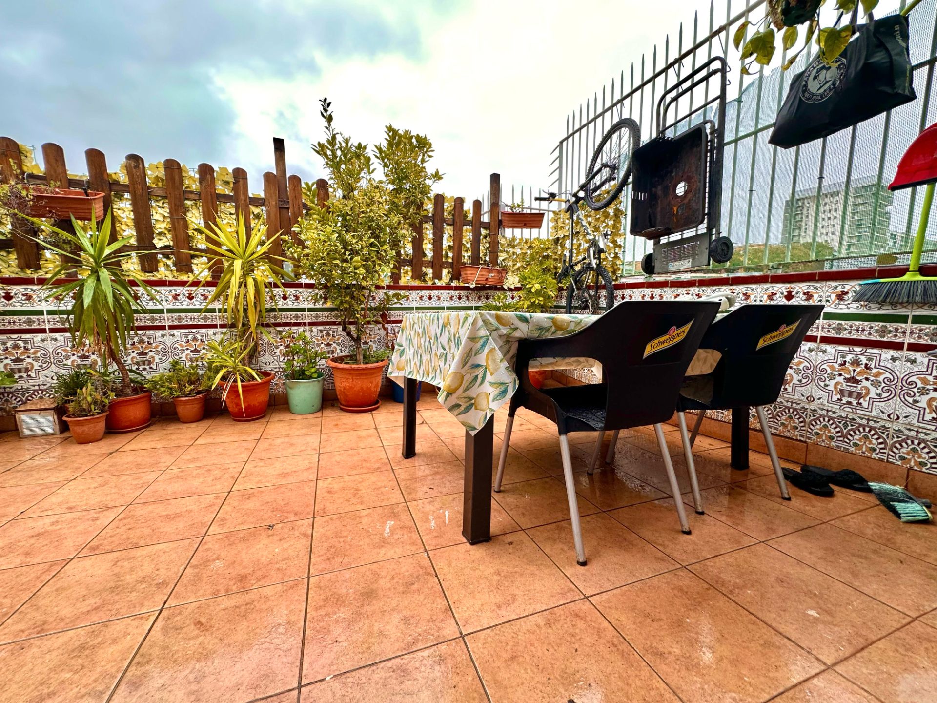 Terrace of Attic for sale in Santa Coloma de Gramenet  with Terrace and Washing machine