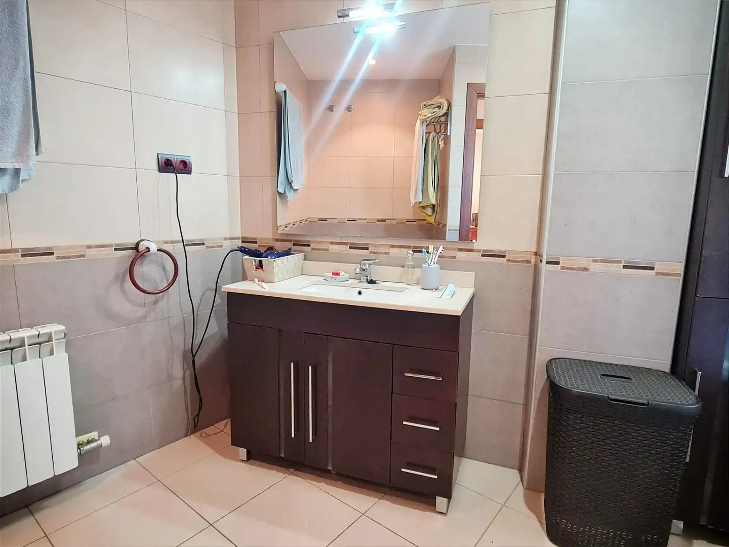 Baño de Casa adosada en venta en Lliçà de Vall con Aire acondicionado, Calefacción y Jardín privado