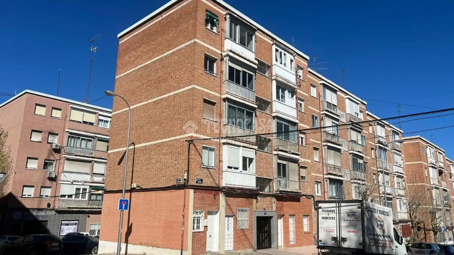 Exterior view of Flat for sale in  Madrid Capital  with Air Conditioner and Heating