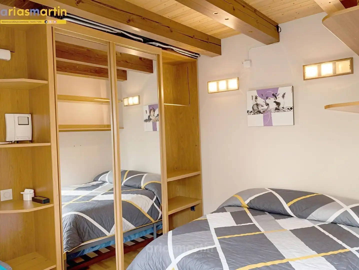 Bedroom of Flat for sale in Salamanca  with Air Conditioner, Heating and Furnished