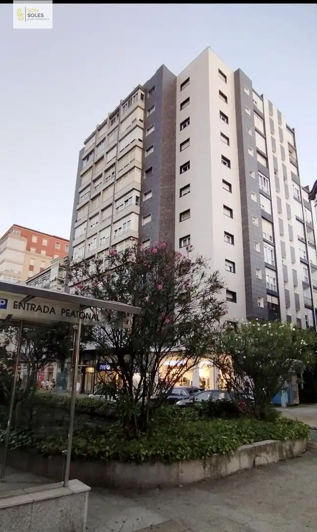 Vista exterior de Piso de alquiler en Santander con Calefacción, Terraza y Amueblado