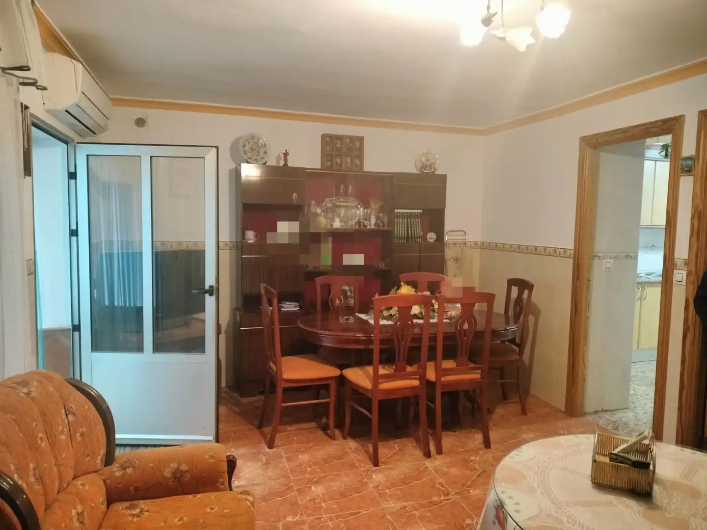 Dining room of Houses for sale in Argamasilla de Calatrava  with Air Conditioner, Storage room and Furnished