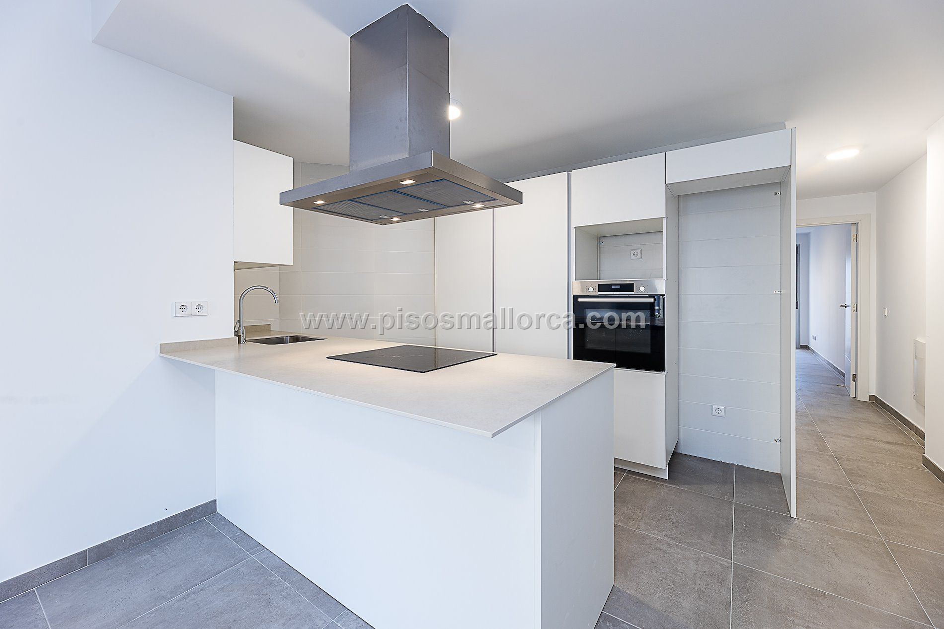 Kitchen of Flat to rent in  Palma de Mallorca  with Air Conditioner, Parquet flooring and Balcony