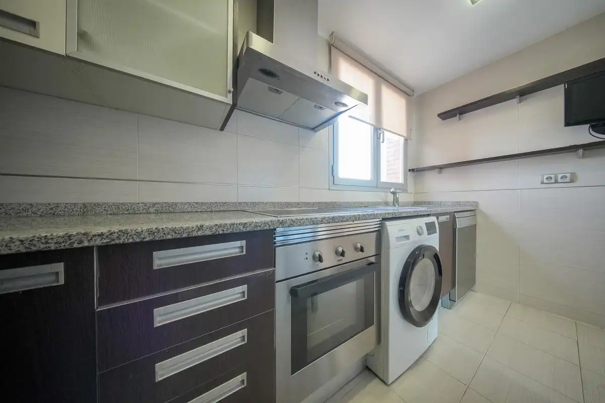Kitchen of Attic for sale in Madrid  with Air Conditioner, Heating and Private garden
