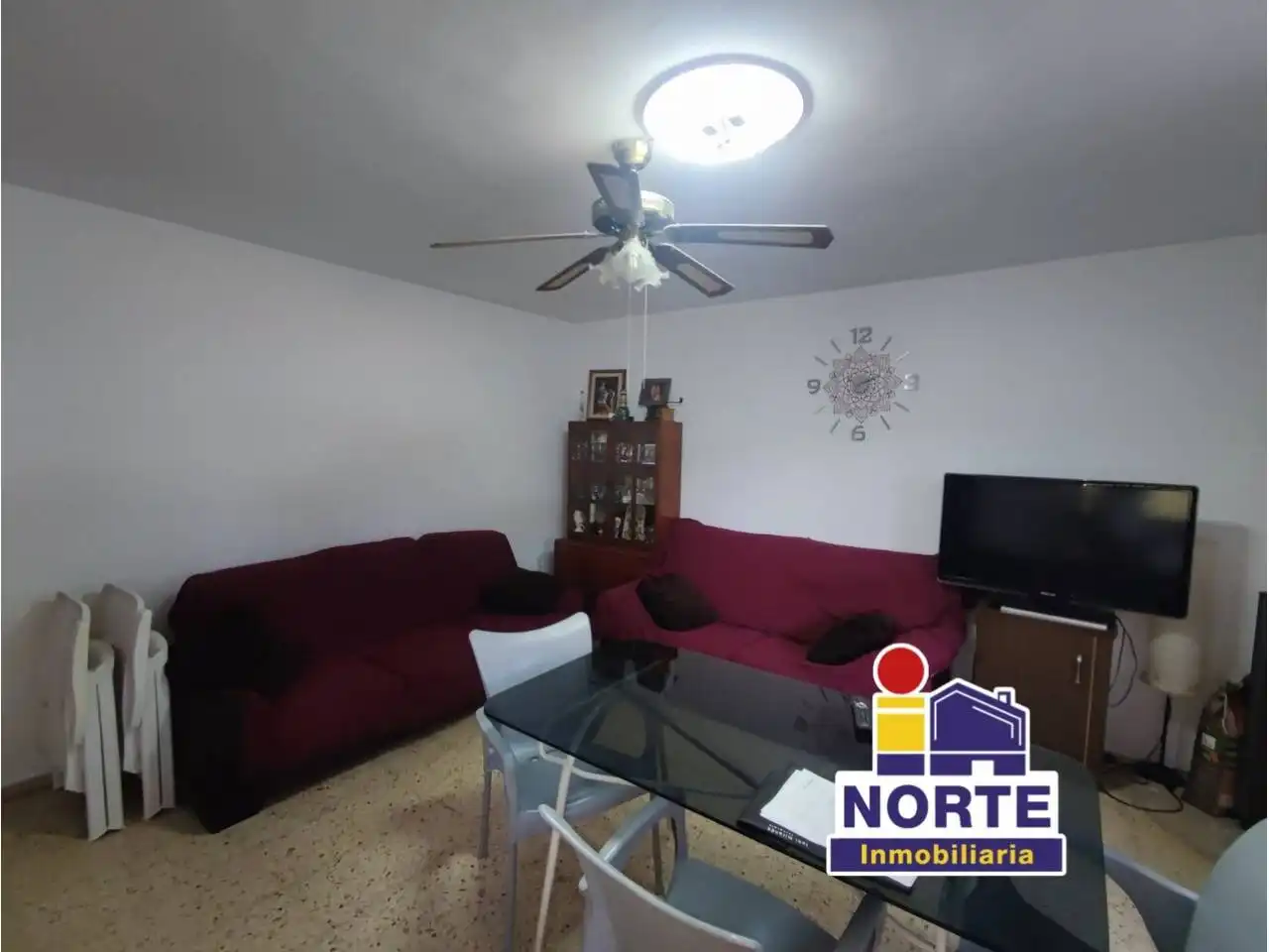 Sala de estar de Finca rústica en venta en Muro de Alcoy con Jardín privado, Trastero y Piscina