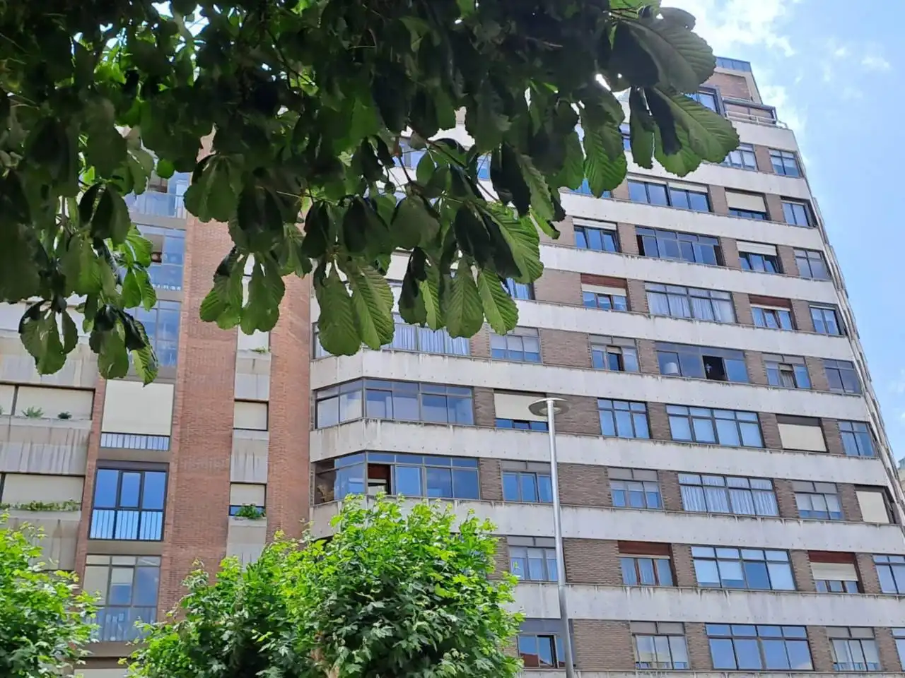 Exterior view of Flat for sale in Burgos  with Heating, Terrace and Alarm