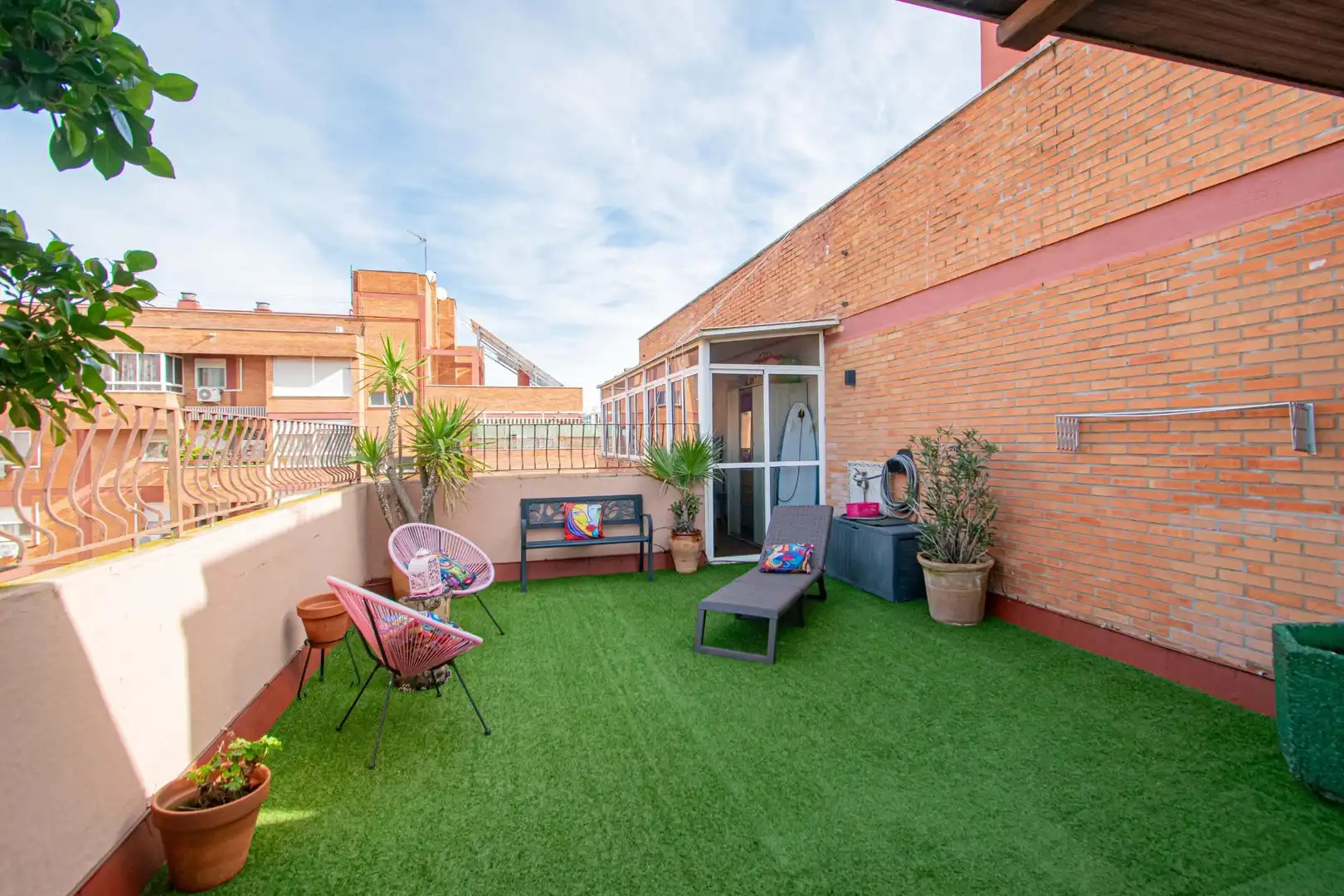 Terrace of Attic for sale in Sevilla  with Air Conditioner, Heating and Parquet flooring