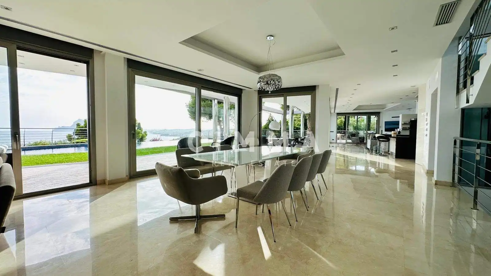 Comedor de Casa o chalet en venta en Altea con Aire acondicionado, Calefacción y Jardín privado