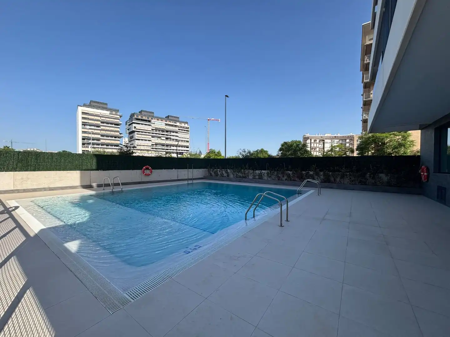 Swimming pool of Flat for rent in Murcia  with Air Conditioner, Heating and Terrace