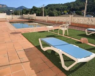 Swimming pool of Flat for sale in Sant Feliu de Codines  with Air Conditioner, Heating and Private garden