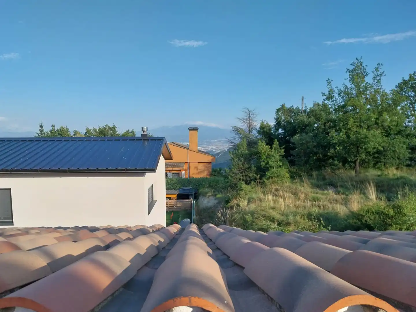 Terrassa de Casa o xalet en venda en Sant Bartomeu del Grau amb Calefacció, Jardí privat i Terrassa