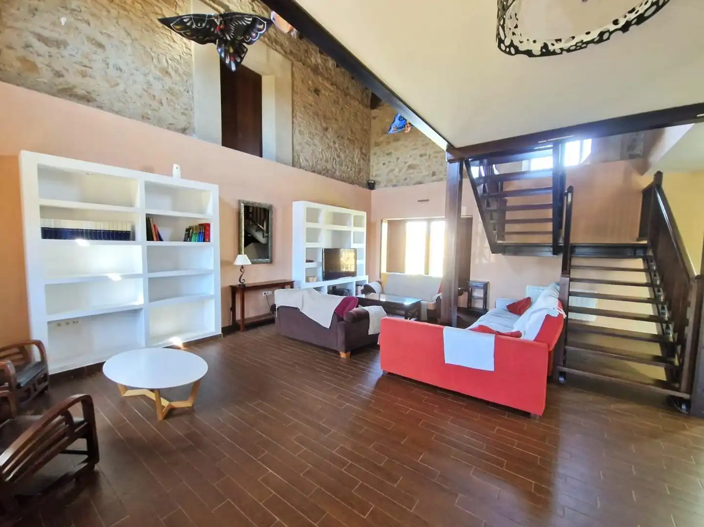 Living room of Houses for sale in Oliva de Plasencia  with Air Conditioner, Heating and Private garden