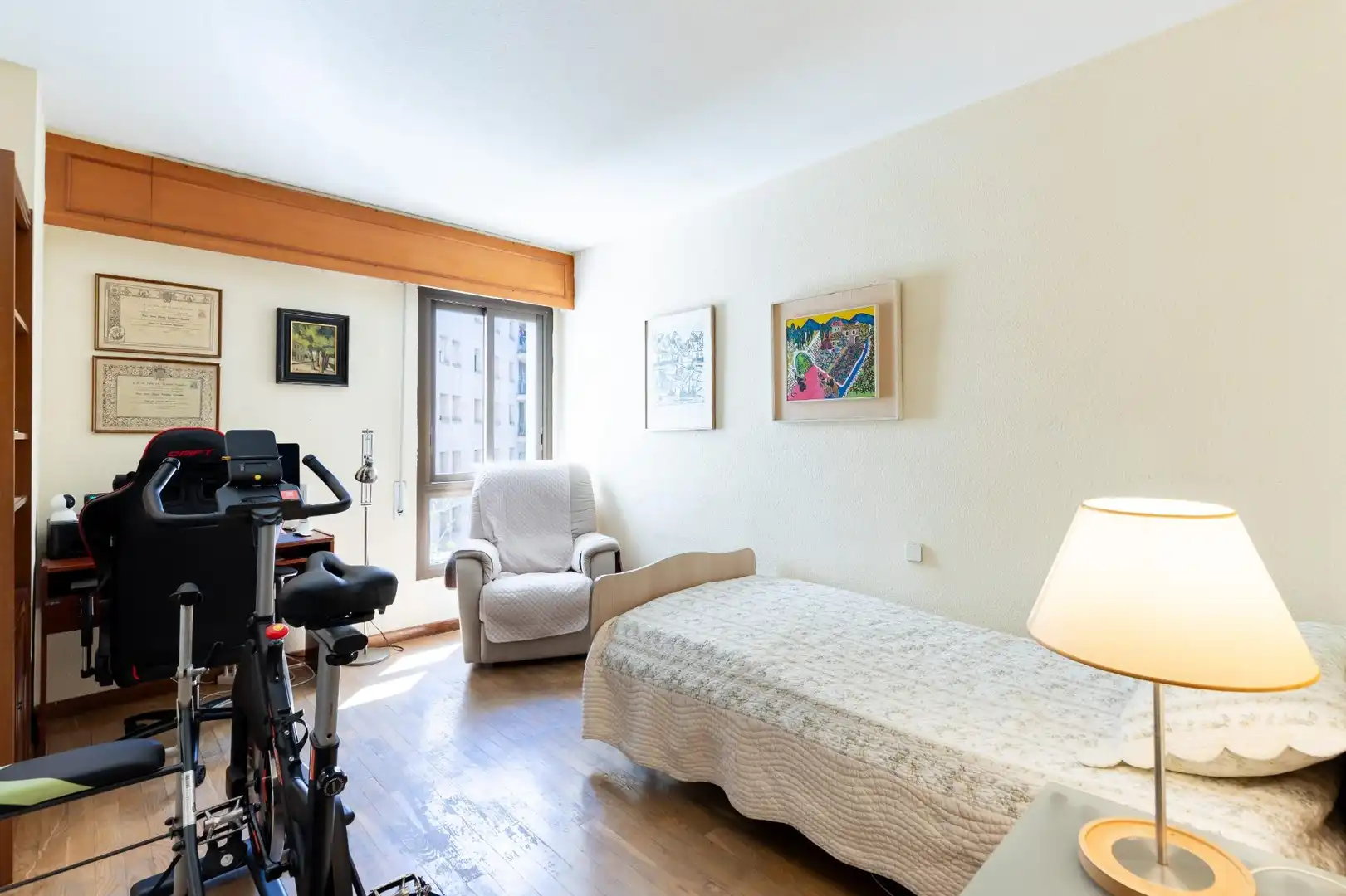 Bedroom of Flat for sale in  Palma de Mallorca  with Air Conditioner, Heating and Private garden