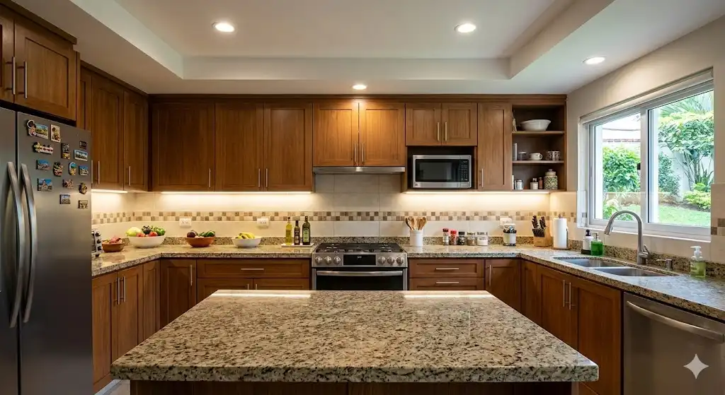 Cocina de Casa o chalet en venta en L'Eliana con Aire acondicionado, Jardín privado y Piscina