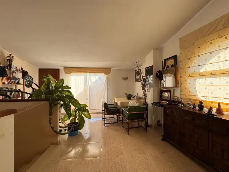 Sala de estar de Casa adosada en venta en Palafrugell con Terraza