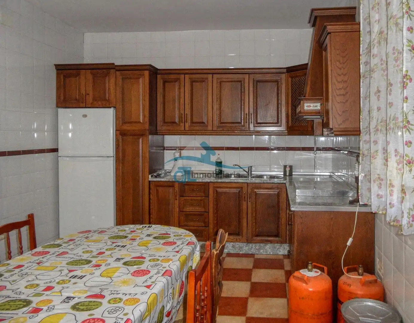 Cuina de Finca rústica en venda en Villanueva de la Reina amb Aire condicionat, Jardí privat i Terrassa