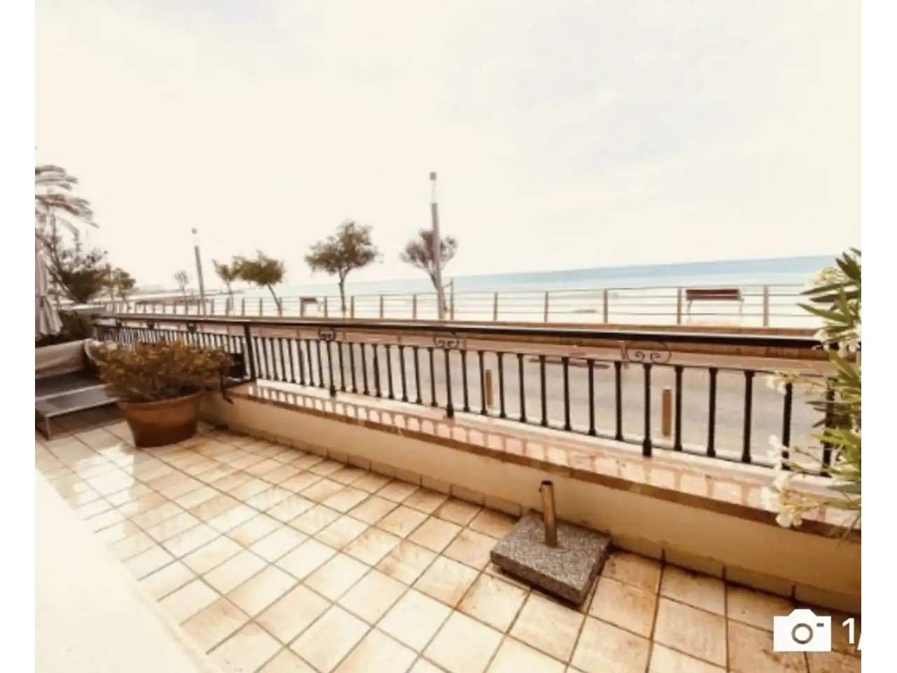 Terraza de Piso de alquiler en  Palma de Mallorca con Aire acondicionado, Calefacción y Terraza