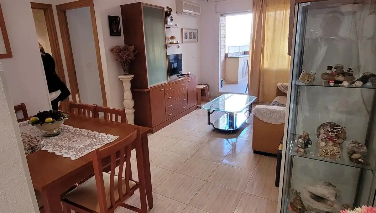 Sala de estar de Apartamento en venta en Oropesa del Mar / Orpesa con Aire acondicionado, Calefacción y Terraza