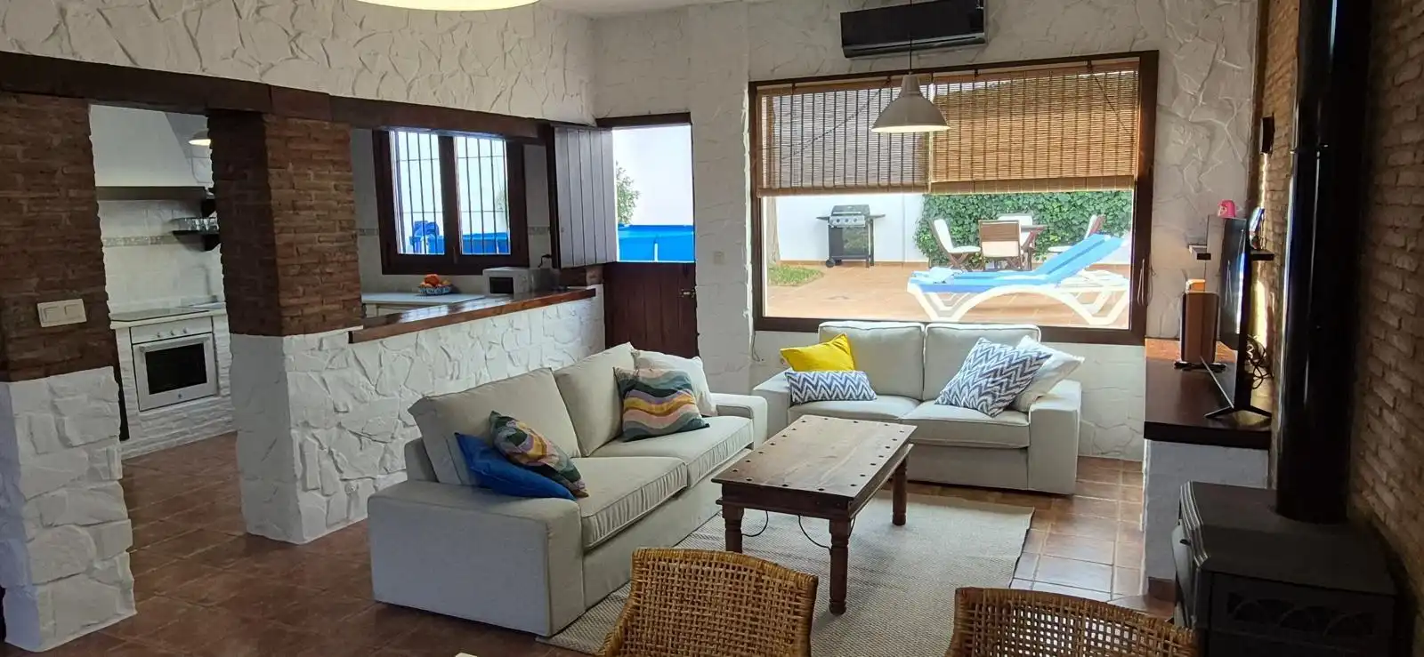 Sala d'estar de Casa o xalet en venda en Antequera amb Aire condicionat, Calefacció i Terrassa