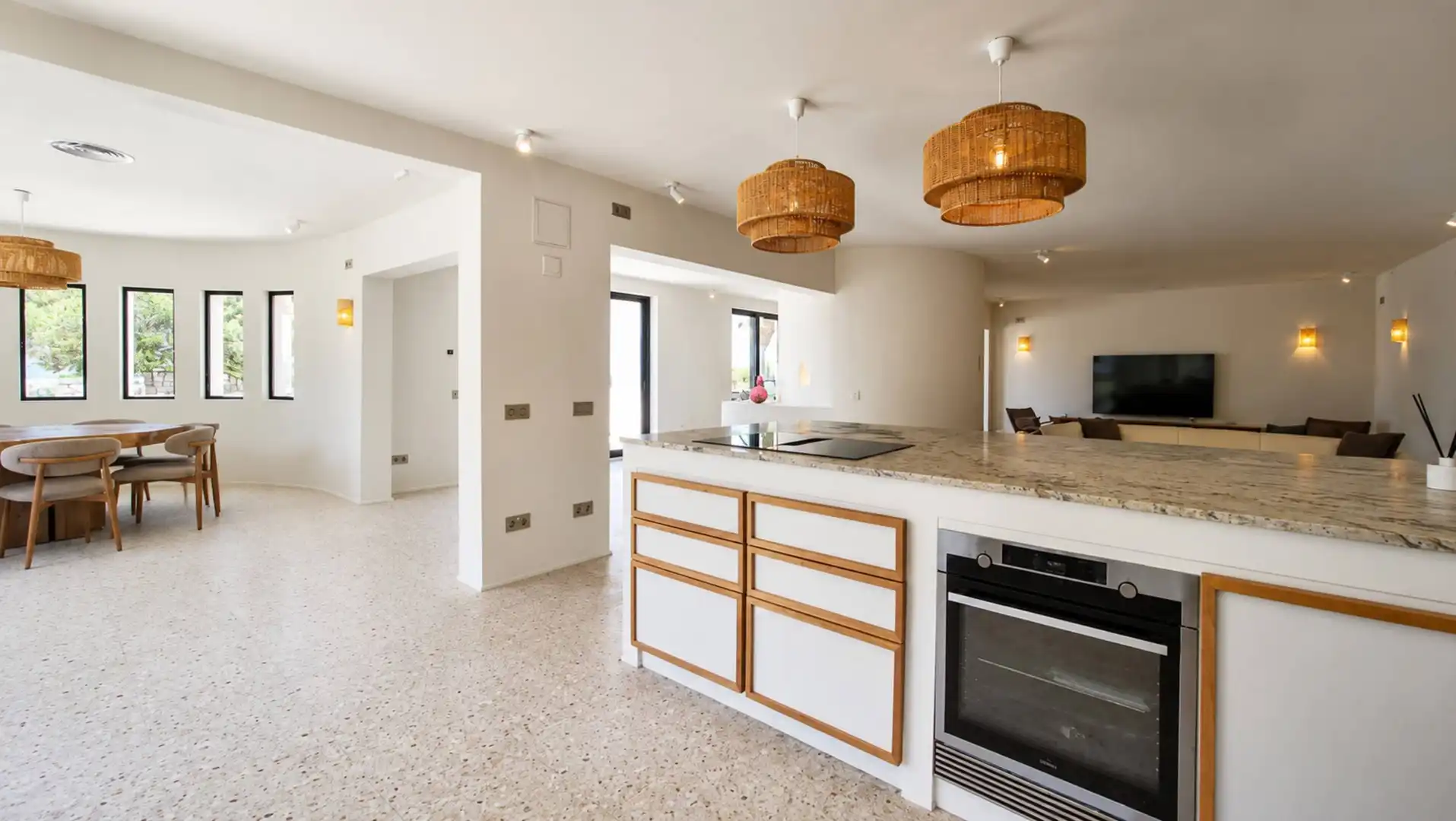 Cuina de Casa o xalet en venda en Jávea / Xàbia amb Aire condicionat, Calefacció i Jardí privat