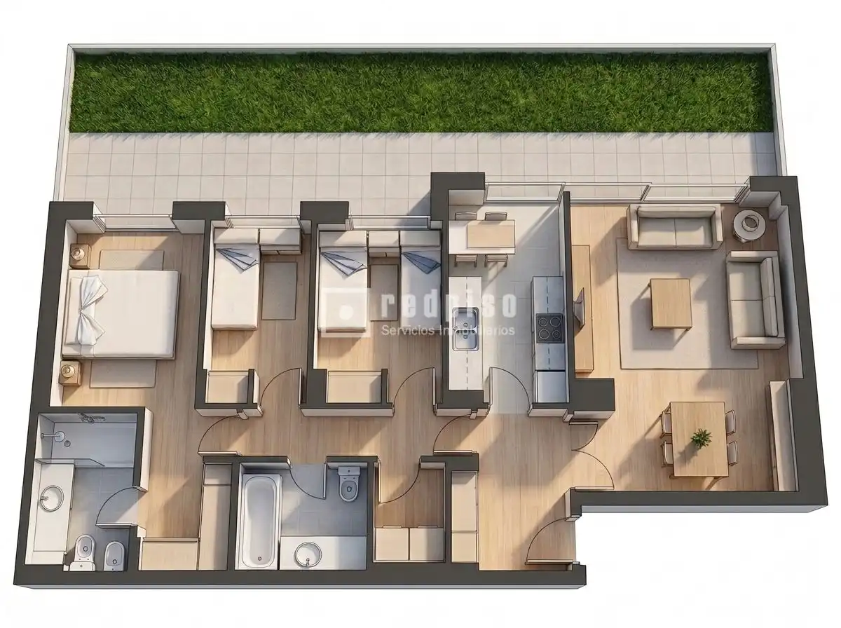 Flat with pool for sale in Planeta Saturno, imagen 25