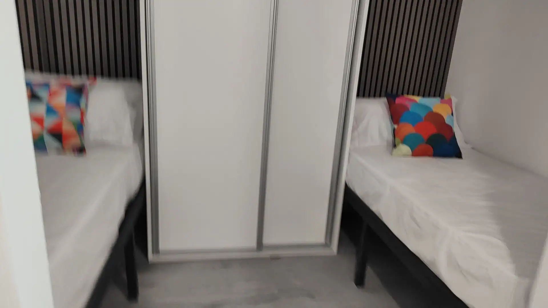 Bedroom of Apartments for rent in Valencia  with Air Conditioner, Heating and Furnished