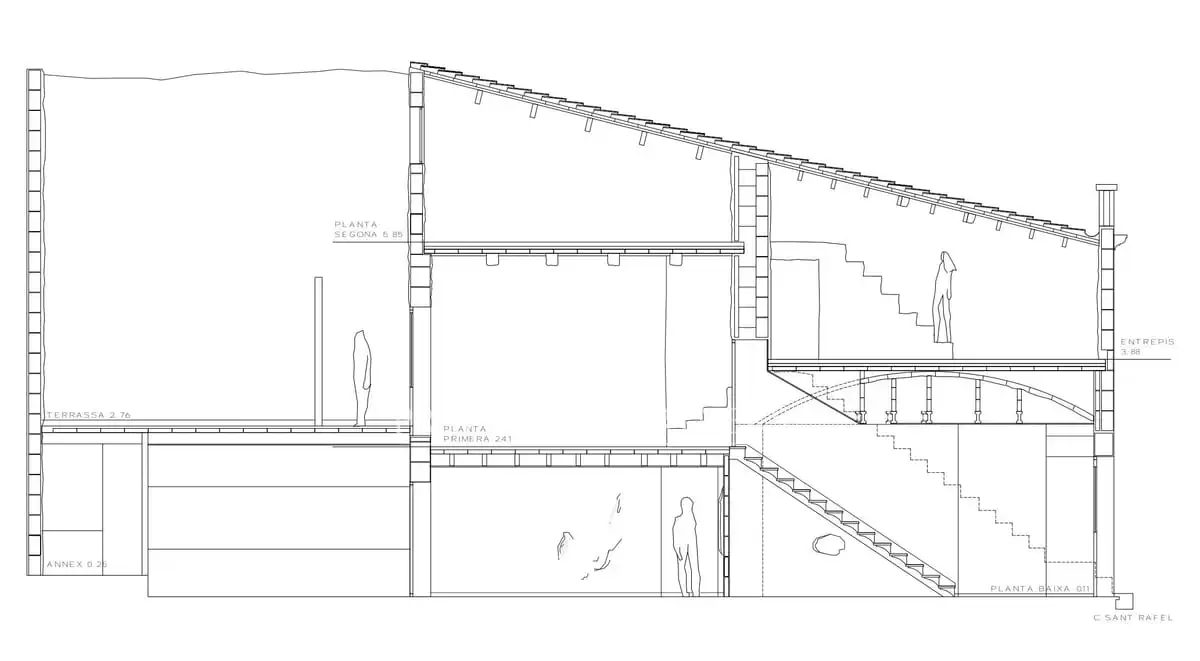 Casa pareada en venta en Calle de Sant Rafael, imagen 6