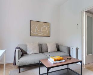 Sala d'estar de Apartament per a compartir en  Barcelona Capital amb Aire condicionat i Terrassa