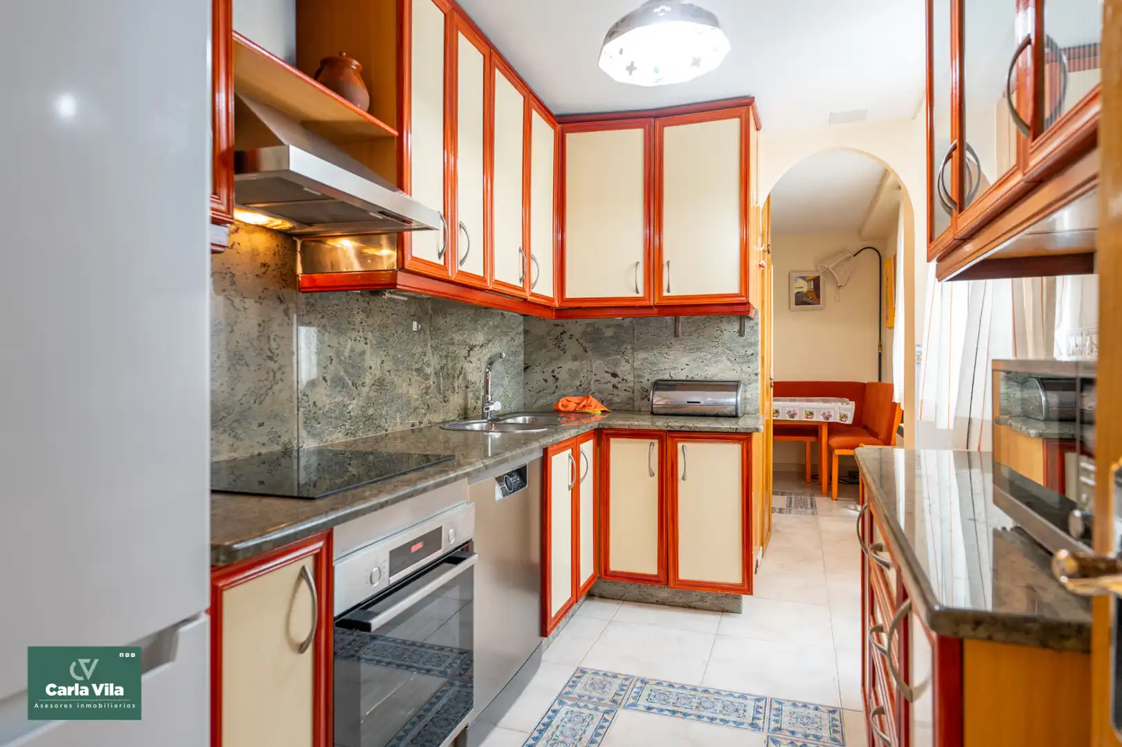 Kitchen of Flat for sale in Lugo  with Heating, Parquet flooring and Furnished