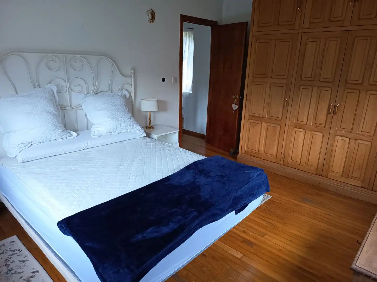 Bedroom of Houses for rent in Valdés - Luarca  with Heating, Private garden and Parquet flooring
