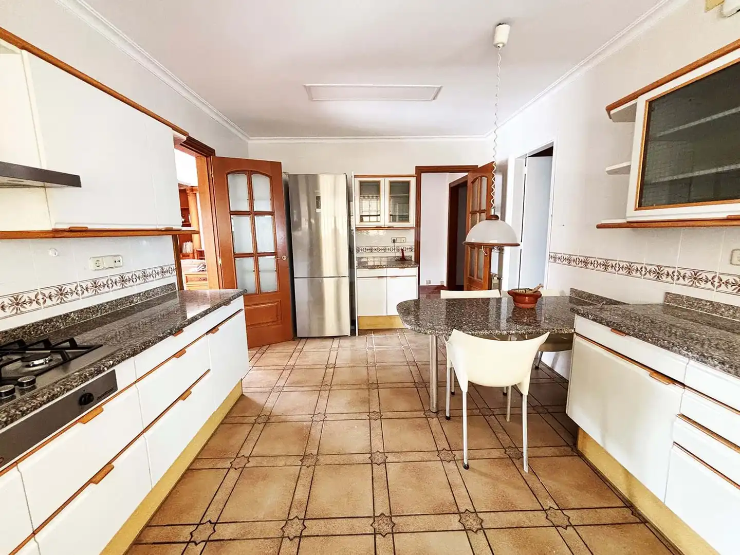 Kitchen of Flat for rent in Barcelona  with Heating and Terrace