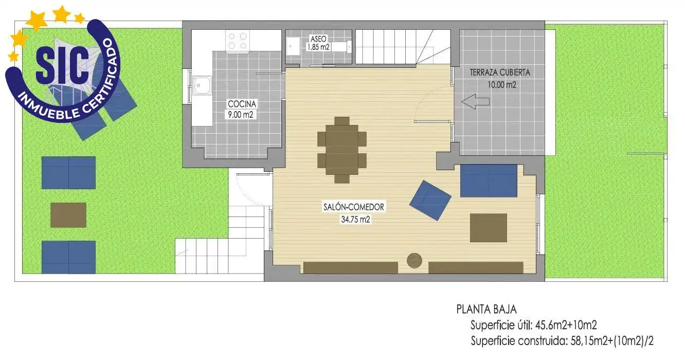 Casa adosada en venta en Serra con Jardín privado, Terraza y Piscina comunitaria