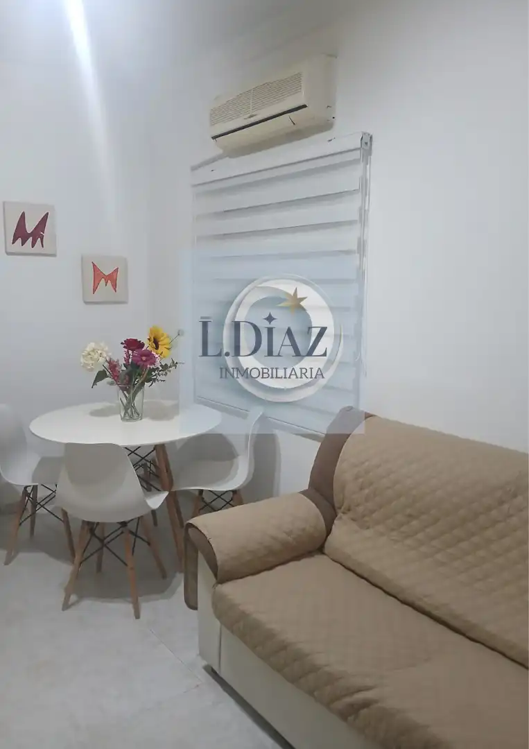 Vista exterior de Planta baja en venta en Málaga con Aire acondicionado, Amueblado y Lavadora