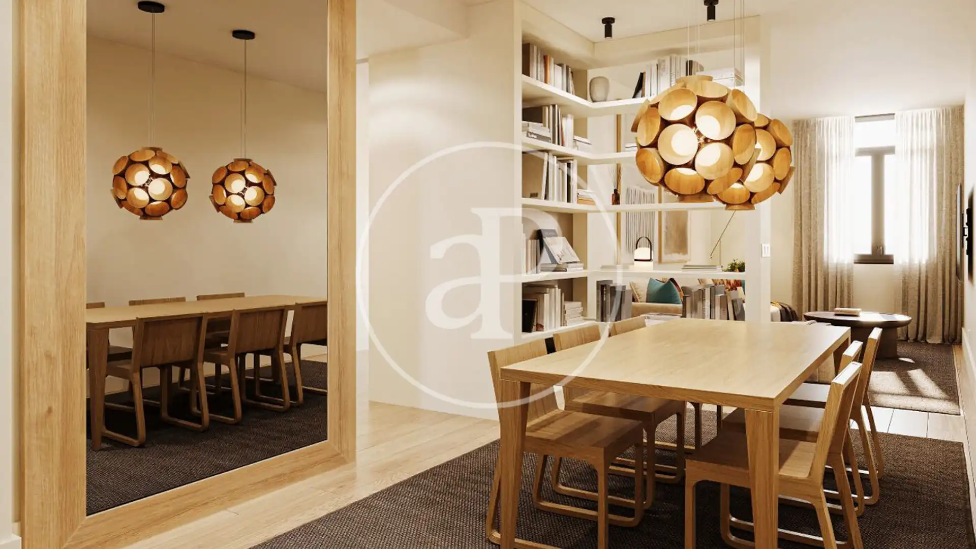 Dining room of Flat for sale in  Barcelona Capital  with Air Conditioner, Heating and Terrace