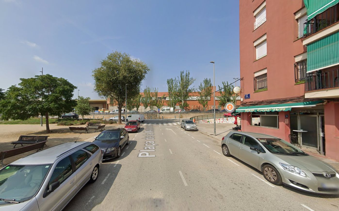 Vista exterior de Piso en venta en Terrassa