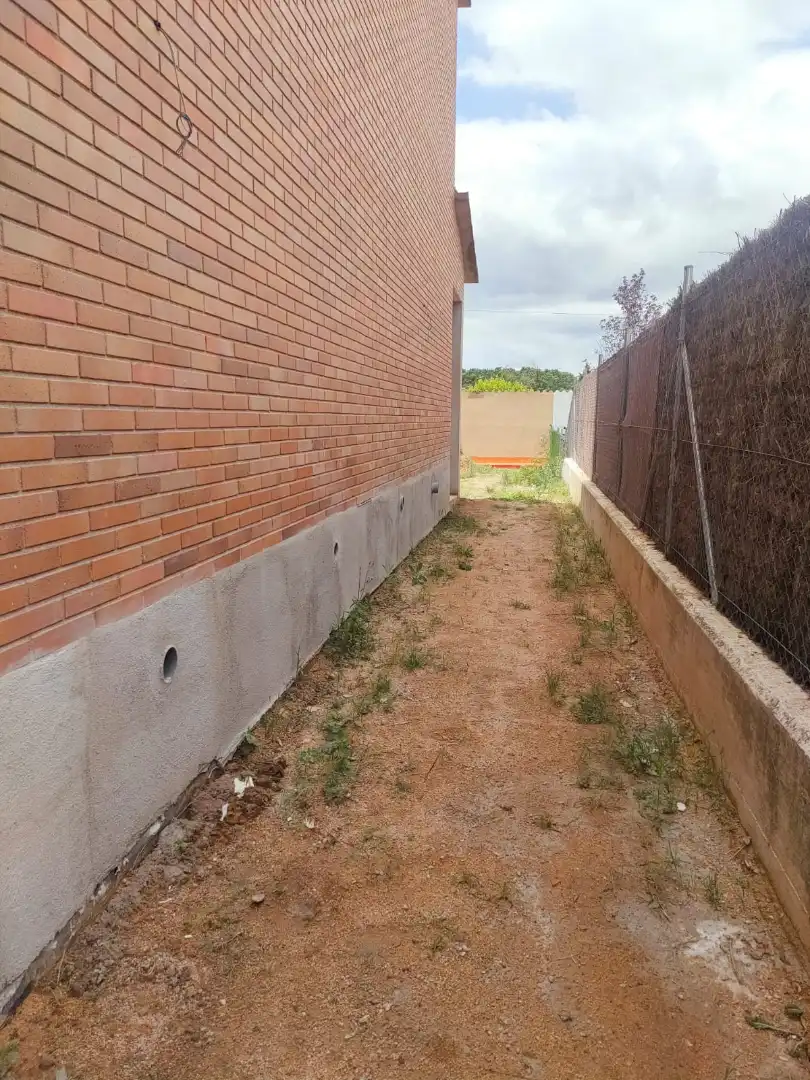 Jardí de Casa adosada en venda en Riudarenes amb Calefacció, Jardí privat i Parquet