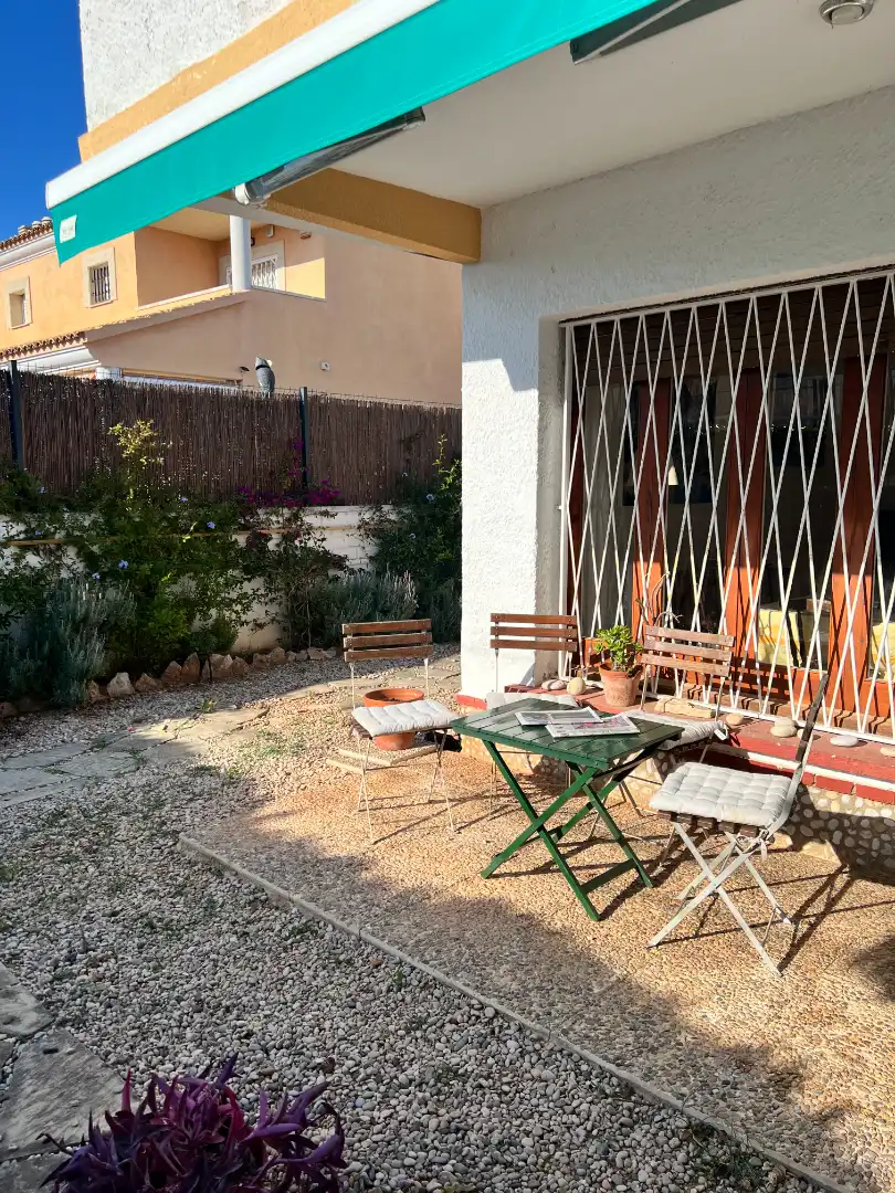 Terrassa de Casa adosada en venda en Torredembarra amb Aire condicionat, Jardí privat i Terrassa