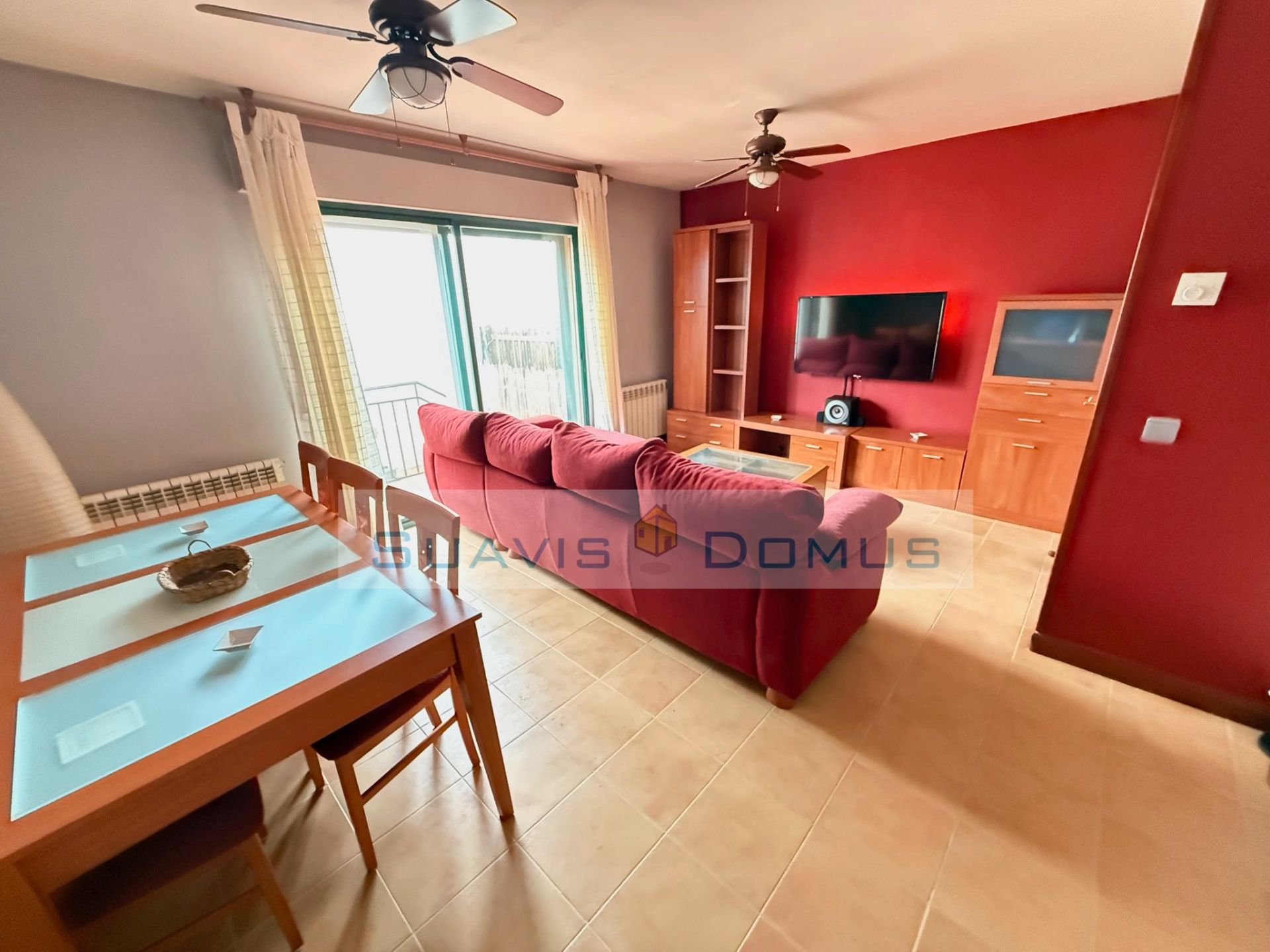 Living room of Single-family semi-detached for sale in Morales del Vino  with Heating, Furnished and Oven