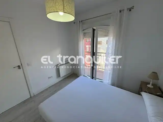 Bedroom of Flat for rent in Madrid  with Terrace and Furnished