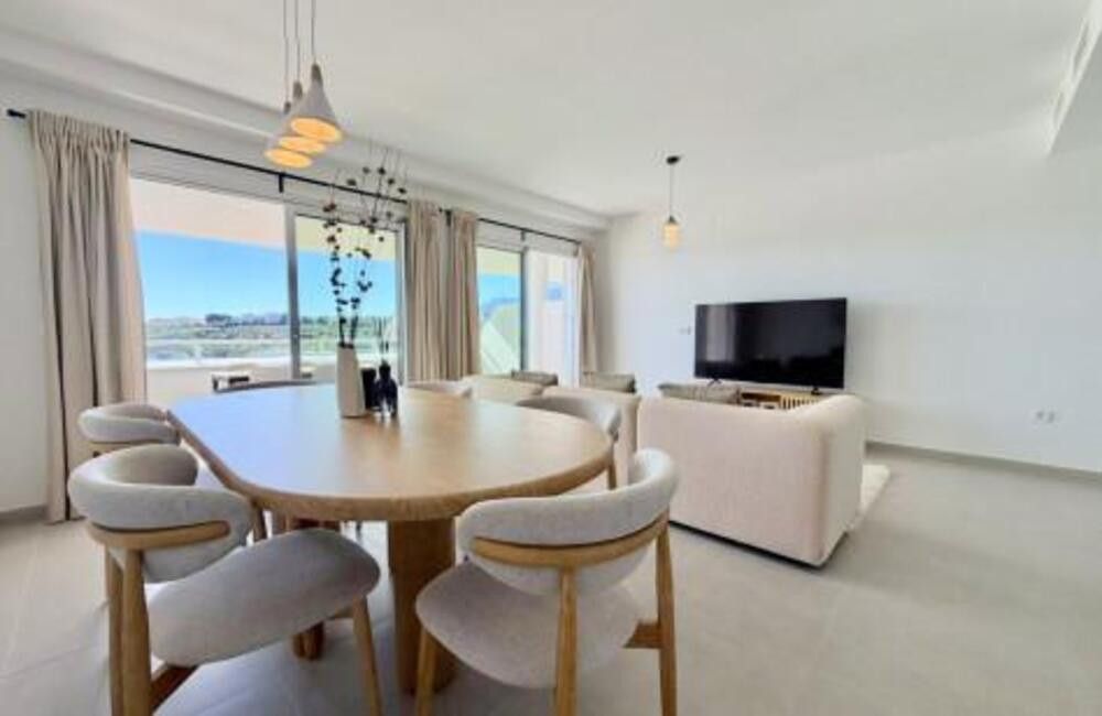 Dining room of Apartment for rent in Estepona  with Air Conditioner, Terrace and Swimming Pool