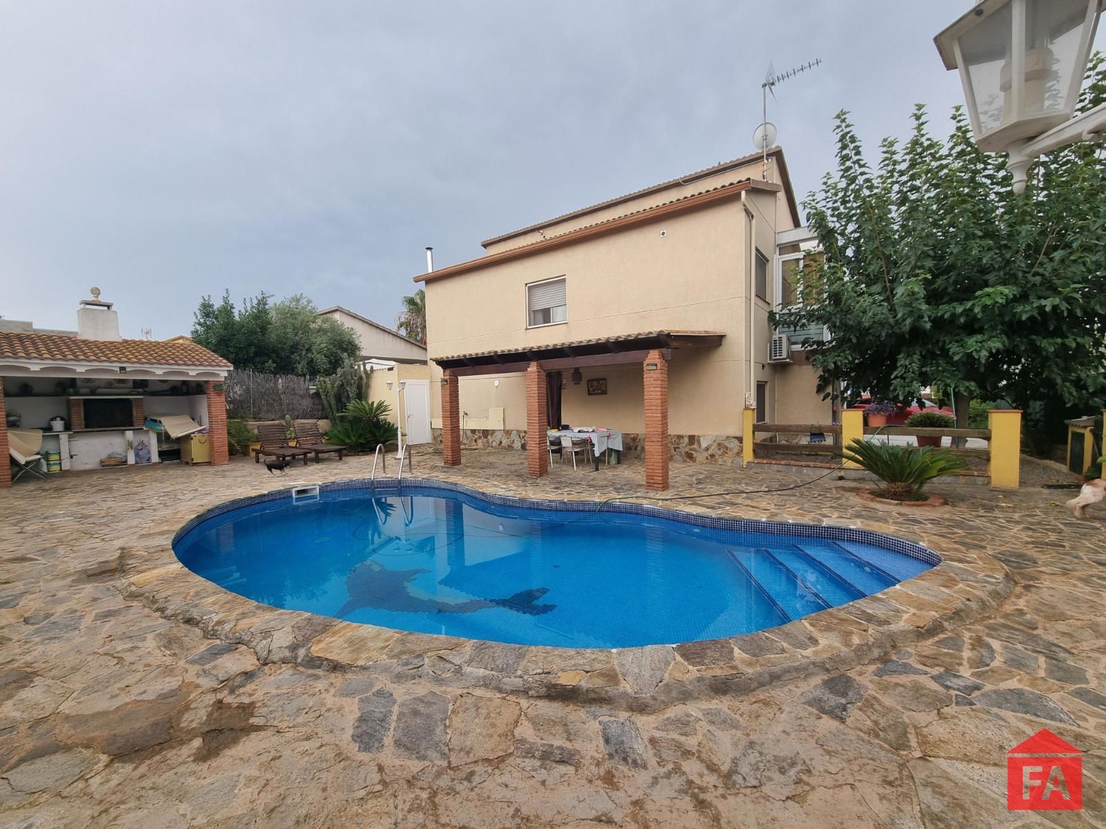 Piscina de Casa o chalet en venta en Sant Jaume dels Domenys con Calefacción y Piscina