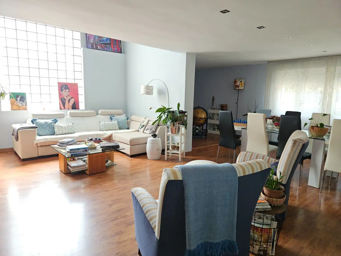 Sala d'estar de Casa o xalet en venda en Alpedrete amb Aire condicionat, Calefacció i Jardí privat