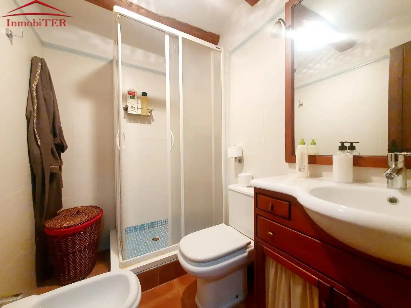 Baño de Casa o chalet en venta en Alfambra con Calefacción, Terraza y Trastero